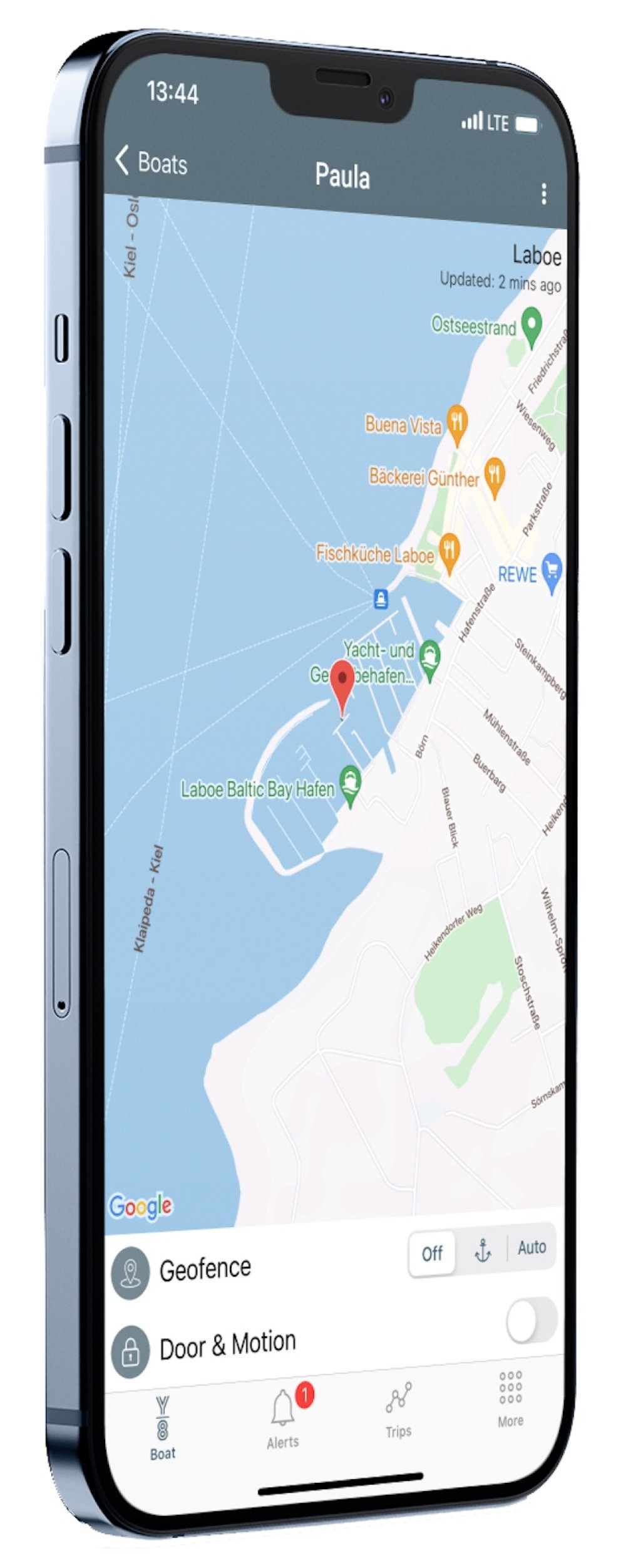 Y ON WATCH outstanding YYachts application for onboard remote-control system, control onboard electric and hydraulic systems by Smartwatch or Smartphone