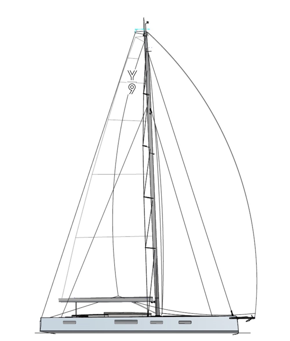 Y9 sail plan