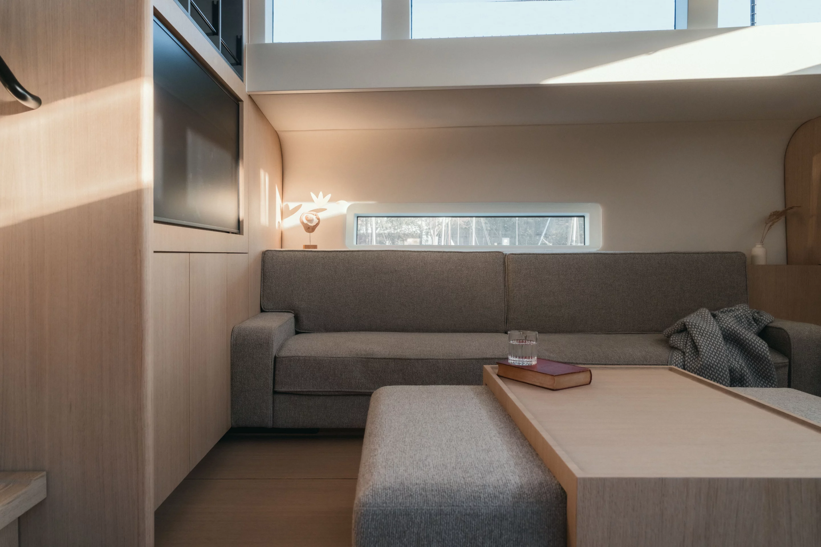 Relaxation below deck