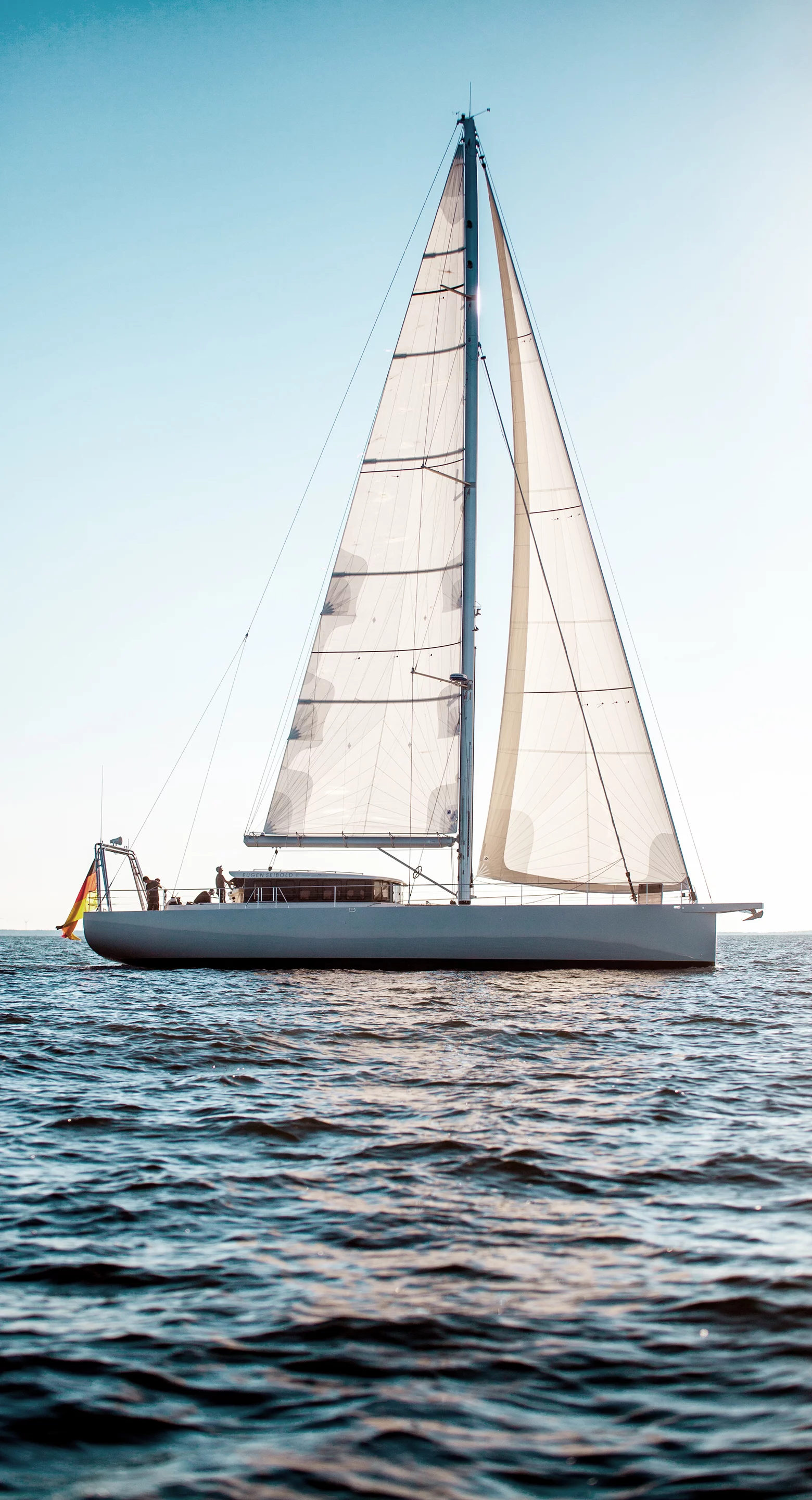 YC Eugen Seibold at sea