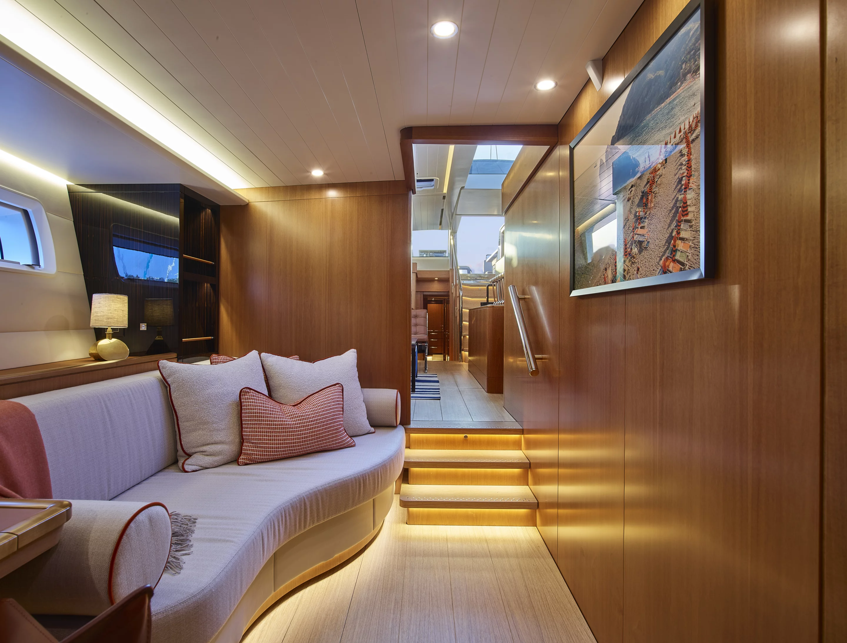 YC/Tripp 90 Lounge area