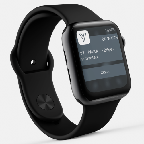 Y ON WATCH boat monitoring by YYachts