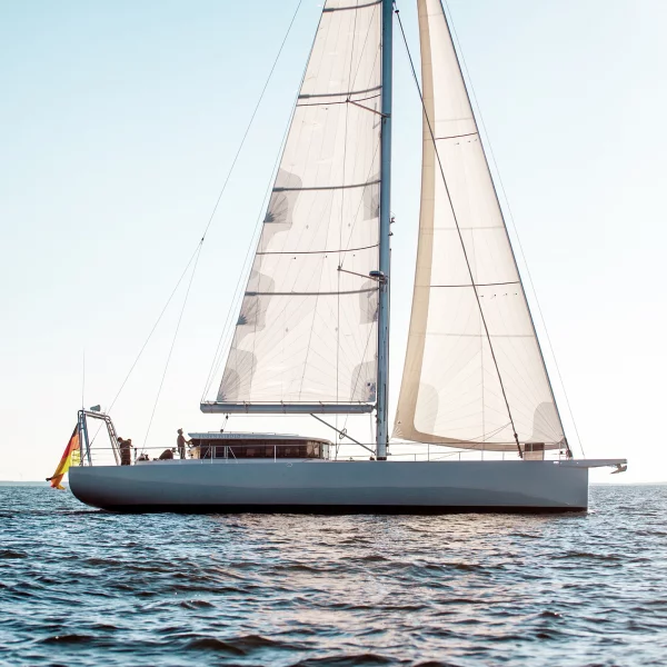 YC Eugen Seibold at sea