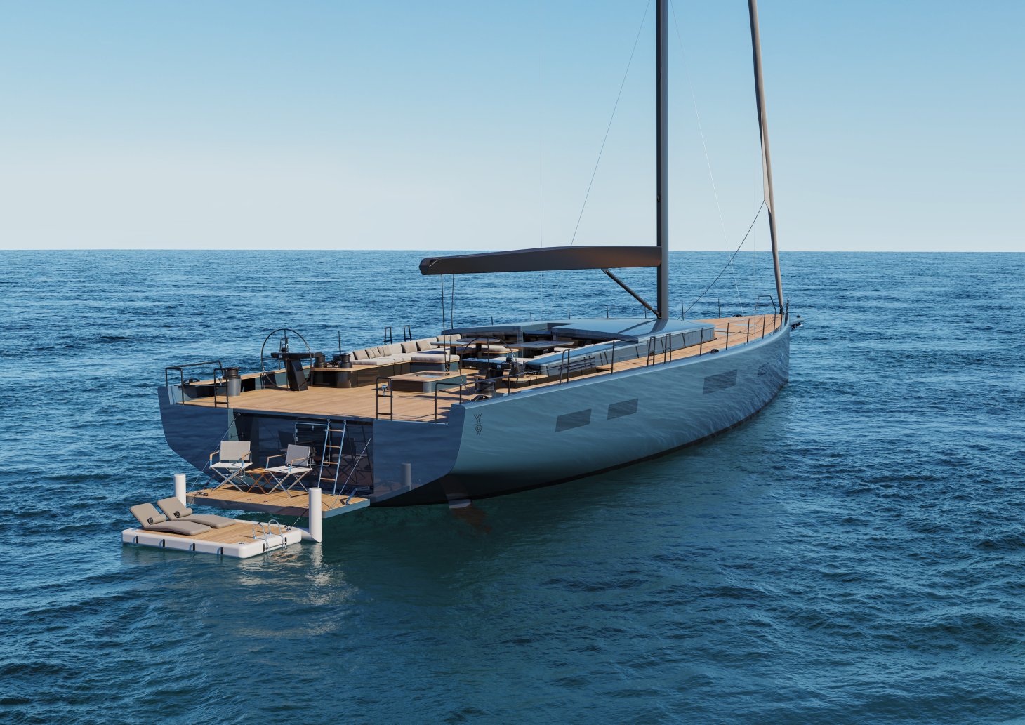 Y9 sailing yacht fast luxury 90 feet carbon boat
