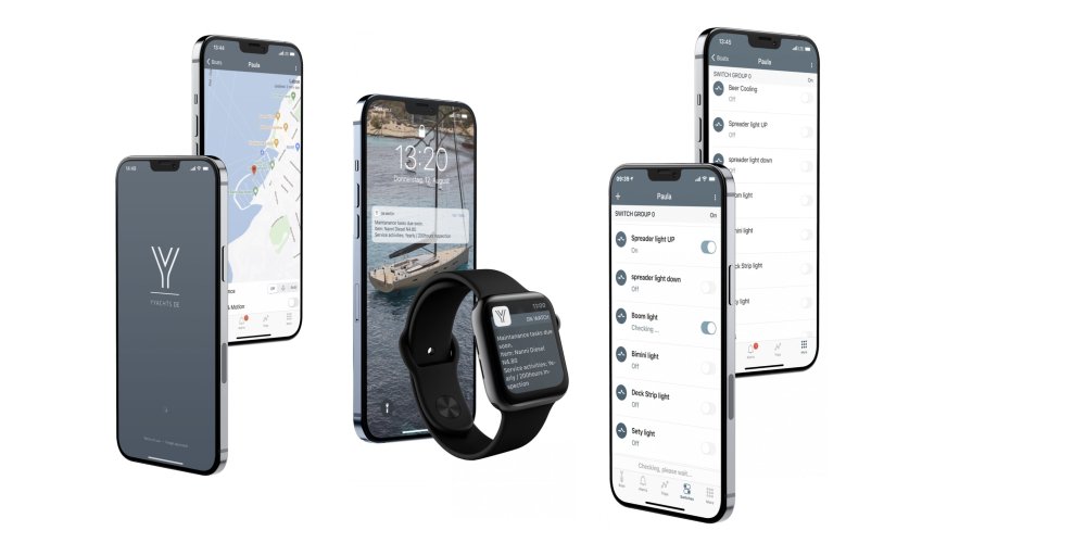 Y ON WATCH innovativ Remote-Control-System by YYachts